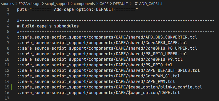 Add Cape Diff