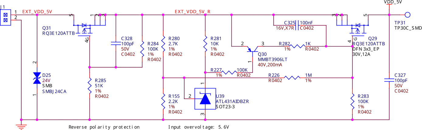DC 5V input
