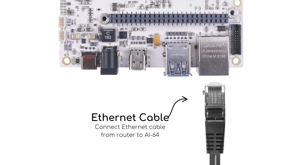 Ethernet Cable Connection